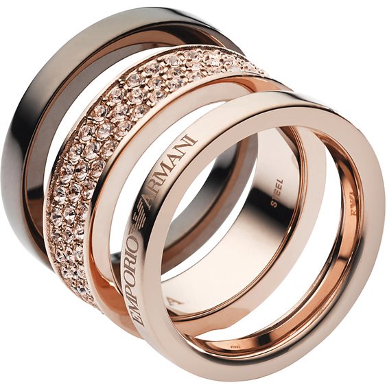 Anillos 2024 armani mujer